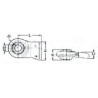 Końcówka cięgna do wspawania fi28mm 22mm/80mm Walterscheid 8432970170797