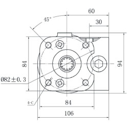 Orbitrol 400 OSPC-LS 400 cm3/obr gen.III, 200/140 bar gopart 8719493060355