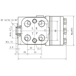 Orbitrol 100 OSPC-ON 100 cm3/obr gen.III, 200/140 bar gopart 8719493058970