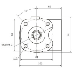 Orbitrol 100 OSPB-ON 100 cm3/obr gen.III, /175 bar gopart 8719493058918