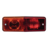 Lampa tylna zespolona, prostokątna, 12/24V pomarańczowa/czerwona, przykręcana