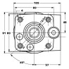 Orbitrol 630 OSPB-ON, Danfoss 150-0048, 280/210 bar