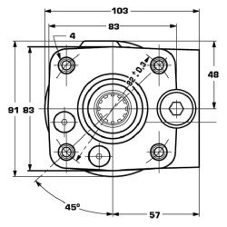 Orbitrol 100 OSPB-ON, Danfoss 150-0041, 280/175 bar
