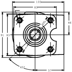 Orbitrol 100 OSPC-ON, Danfoss 150N-1210, 205/150 bar