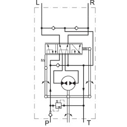 Orbitrol 80 OSPC-ON, Danfoss 150N-1008, 225/170 bar