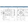 Orbitrol 125 OSPB-ON, Danfoss 150N-0042, 280/210 bar