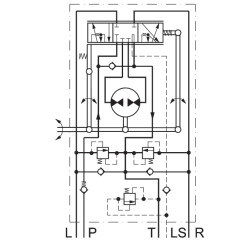 Orbitrol 100 OSPC-LS, Danfoss 150-1181, 90/50 bar