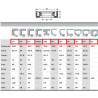 Simmering 80x100x10 typ BB