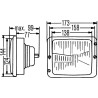 Reflektor, R2 1AA004109001 Hella 4082300043440