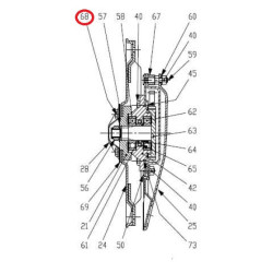 Comer 0.420.7101.00 wkręt M10x20 mm DCRT320,