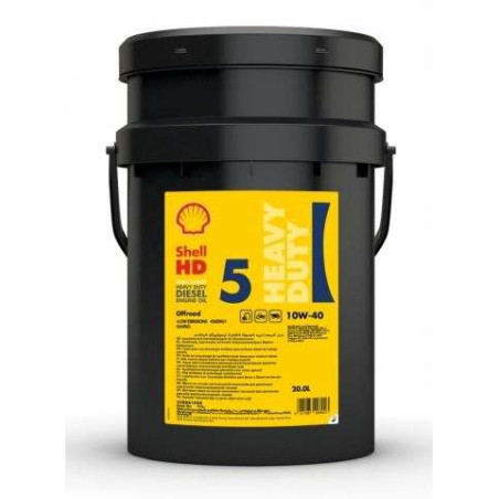 Olej silnikowy Shell 10W40 HD5 OFF-ROAD 20L