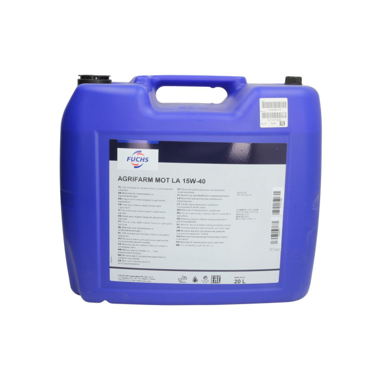 Olej silnikowy Fuchs 15W40 Agrifarm MOT LA 20L