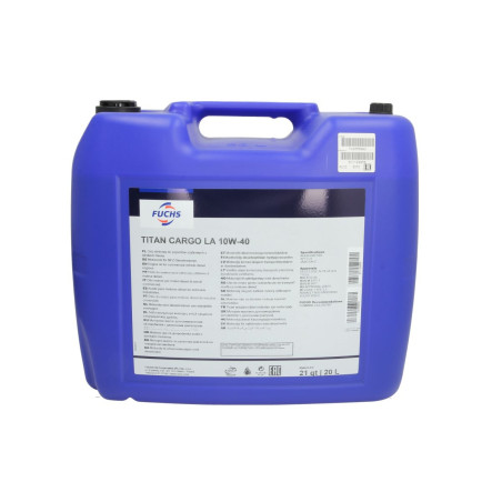 Olej silnikowy Fuchs 10W40 Titan Cargo LA 20L