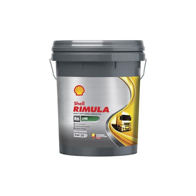 Olej silnikowy Shell 5W30 Rimula R6 LME+ 20L