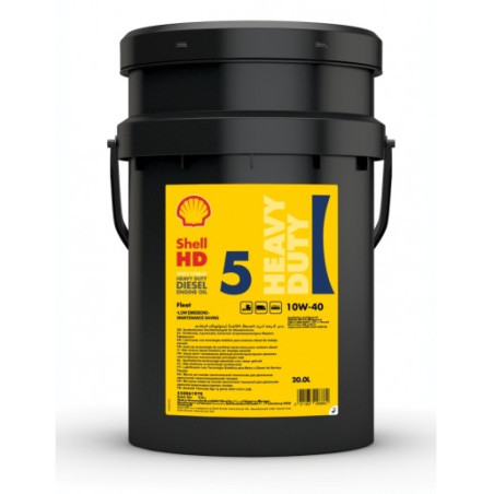 Olej silnikowy Shell 10W40 HD5 FLEET 20L