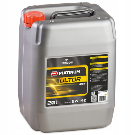 Olej silnikowy Orlen 5W40 Platinum Ultor MAX 20L