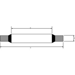 Podkładka metalowo-gumowa V2A, 10,7x16x1,5 -M10A2