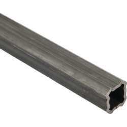 Rura profilowana wewnętrzna czterokątna S1 Ø wew. 24.8 Ø zew. 30.8x3 mm L1 m Bondioli&Pavesi