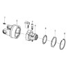 Krzywka ze sprężyną, do sprzęgła RA2
