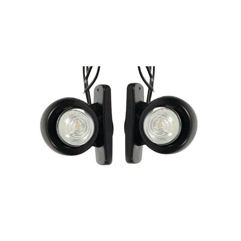 Lampa obrysowa, LED, 275, biało - czerwona, uniwersalna Waś