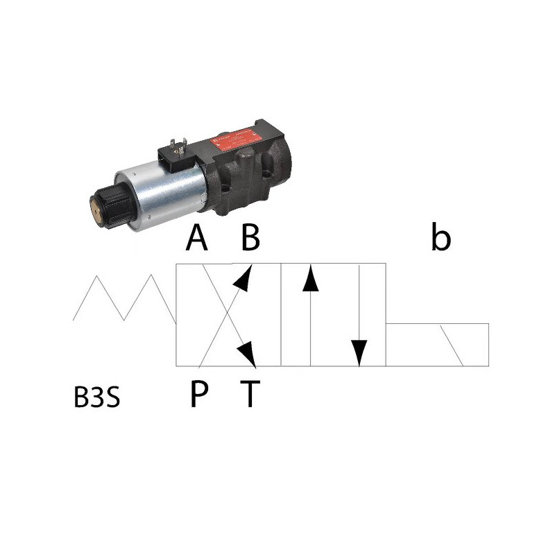 Elektrozawór Cetop 05 - NG10 4/2 B3S 24V 350 bar 