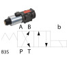 Elektrozawór Cetop 05 - NG10 4/2 B3S 24V 350 bar 