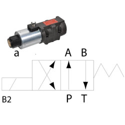 Elektrozawór Cetop 05 - NG10 4/2 B2 230V 350 bar 