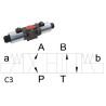 Elektrozawór Cetop 05 - NG10 C3/T0