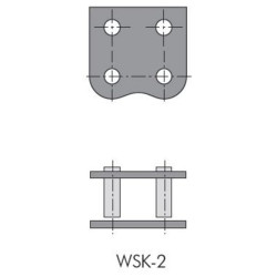 Zamek 12B-1, - 3/4"x7/16" - Lambda Tsubaki RS12B1SWSK2