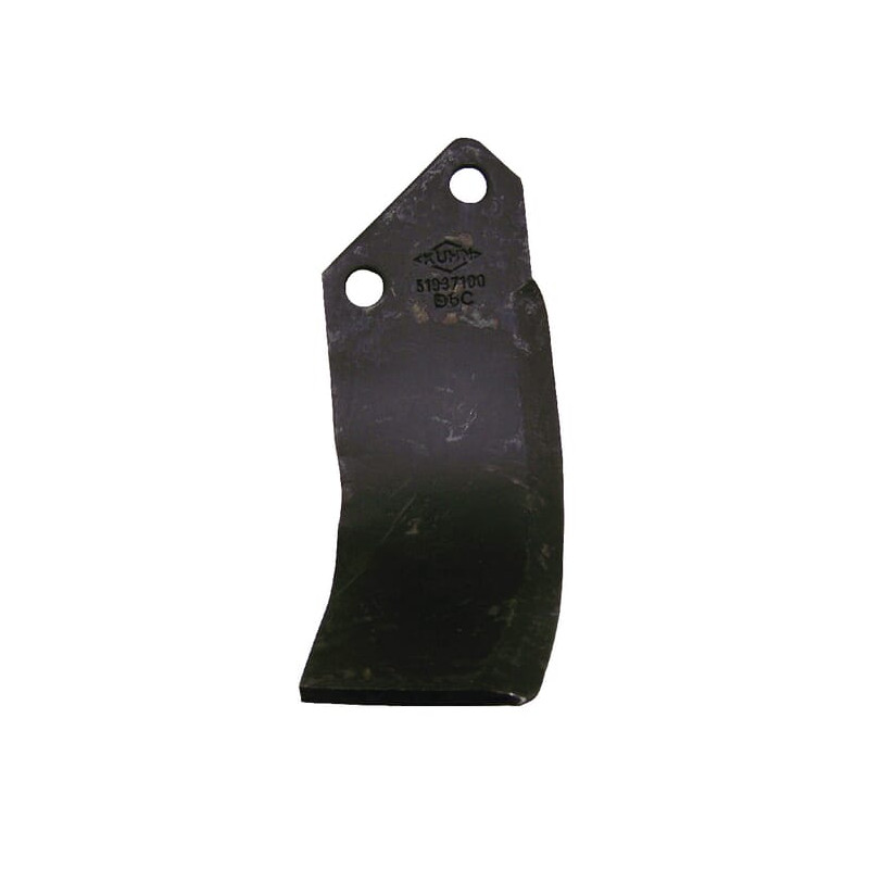 Nóż glebogryzarki fi14,5mm-57mm lewy 190mmx135mm Kuhn