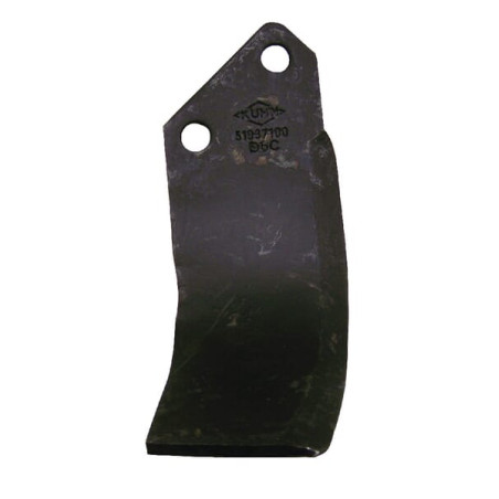 Nóż glebogryzarki fi14,5mm-57mm lewy 190mmx135mm Kuhn