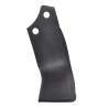 Nóż glebogryzarki fi14,5mm-lewy 195mmx135mm Maschio 