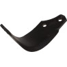 Nóż glebogryzarki fi16,5mm-68mm lewy 257mmx142mm Maschio 