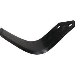 Nóż glebogryzarki fi12,5mm-lewy 182mmx116mm Maschio 