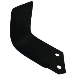 Nóż glebogryzarki fi12,5mm-40mm lewy 185mmx115mm Breviglieri 