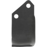 Nóż glebogryzarki fi14,5mm-57mm lewy 163mmx135mm Kuhn 
