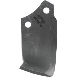 Nóż glebogryzarki fi14,5mm-56mm lewy 185mmx130mm Maschio 