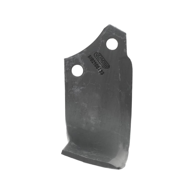 Nóż glebogryzarki fi14,5mm-56mm lewy 185mmx130mm Maschio 