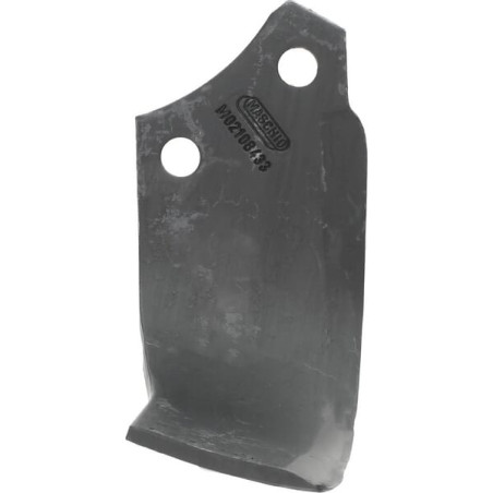 Nóż glebogryzarki fi14,5mm-56mm lewy 185mmx130mm Maschio 