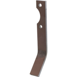 Nóż glebogryzarki fi10,5mm-74mm lewy 215mmx63mm 
