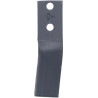 Nóż glebogryzarki fi16,5mm-50mm lewy 235mmx0mm Howard 653256 