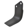 Nóż glebogryzarki fi14,5mm-57mm lewy 190mmx130mm Celli 722534 