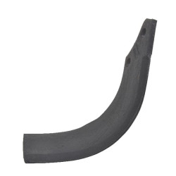 Nóż glebogryzarki fi14,5mm-56mm lewy 230mmx145mm Maschio B, BI, C, SC 