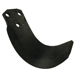 Nóż glebogryzarki fi14,5mm-44mm prawy 223mmx133mm Maletti 