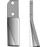 Nóż glebogryzarki fi16,5mm-50mm prawy 205mmx Kuhn 