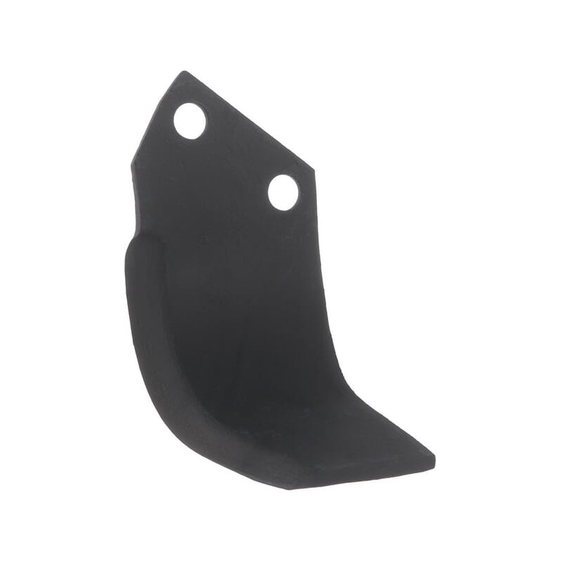 Nóż glebogryzarki fi17mm-57mm prawy 185mmx135mm Kuhn 