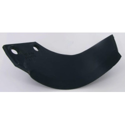 Nóż glebogryzarki fi17mm-57mm prawy 185mmx135mm Kuhn 