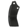 Nóż glebogryzarki fi14,5mm-56mm prawy 165mmx135mm Maschio NC 