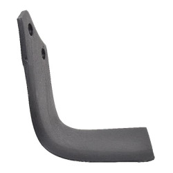 Nóż glebogryzarki fi14,5mm-prawy 195mmx135mm Maschio 