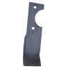 Nóż glebogryzarki fi9mm-70mm prawy 215mmx50mm Agria 